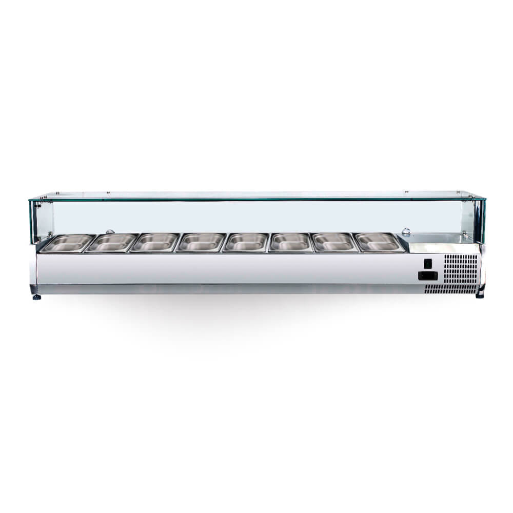 ตู้แช่สลัดบาร์ 8 ถาด S-COOL VRX1800_1